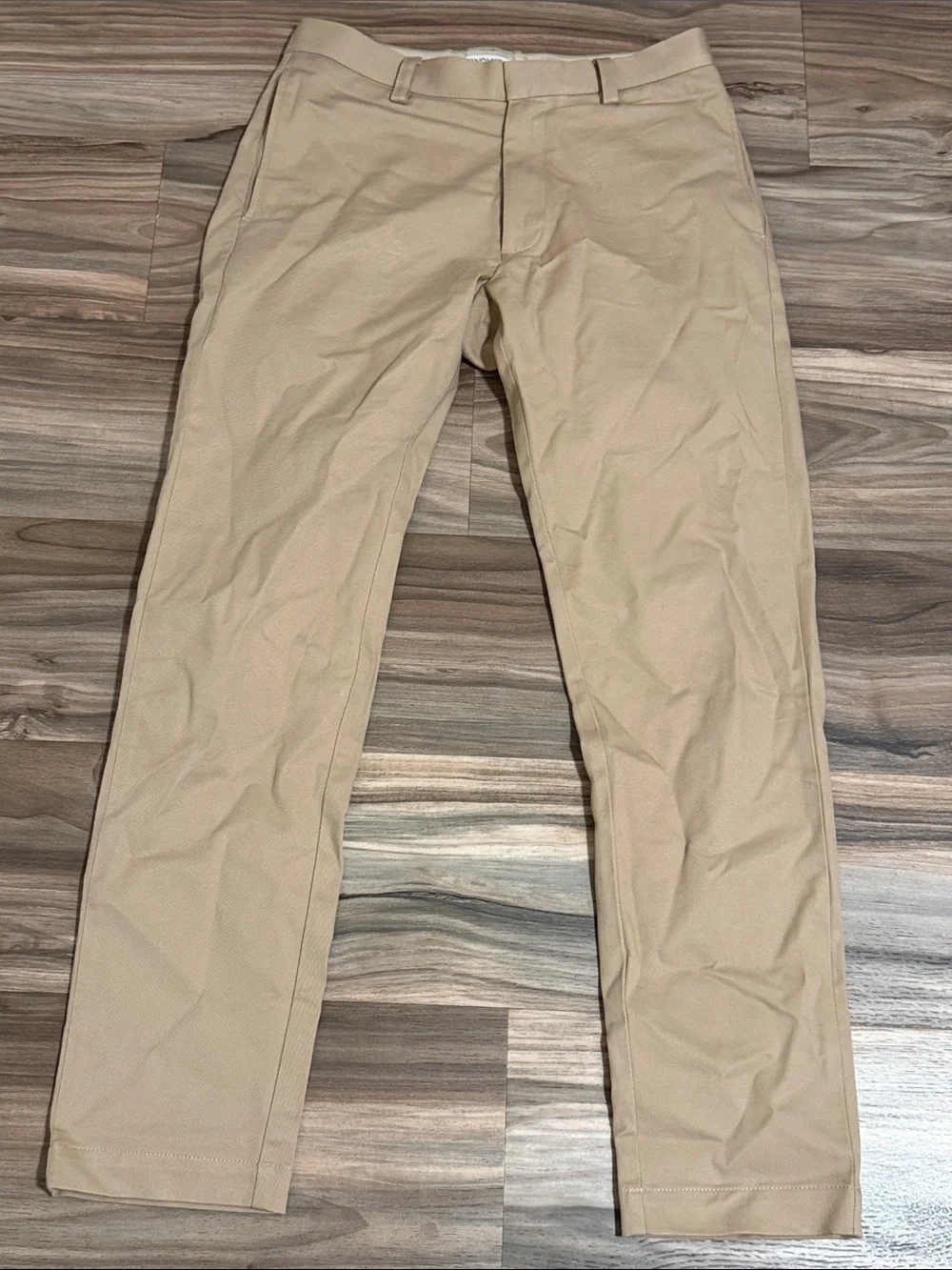 Banana Republic Pants Mens 30x32 Khaki Slim Fit Cotton Blend Twill Dress Pants